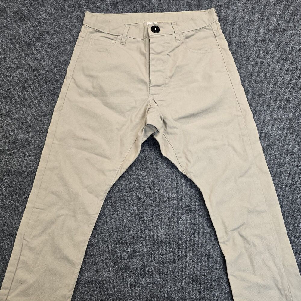 RTH LTD Studio Canvas Crop Pants Mens Sz 30 Limited